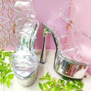 Giày đúp cao gót nữ 15 phân quai dây đan chéo gót màu chắc chắn đúp trước cao 5p đi tiệc catwalk áo dài nhẹ êm