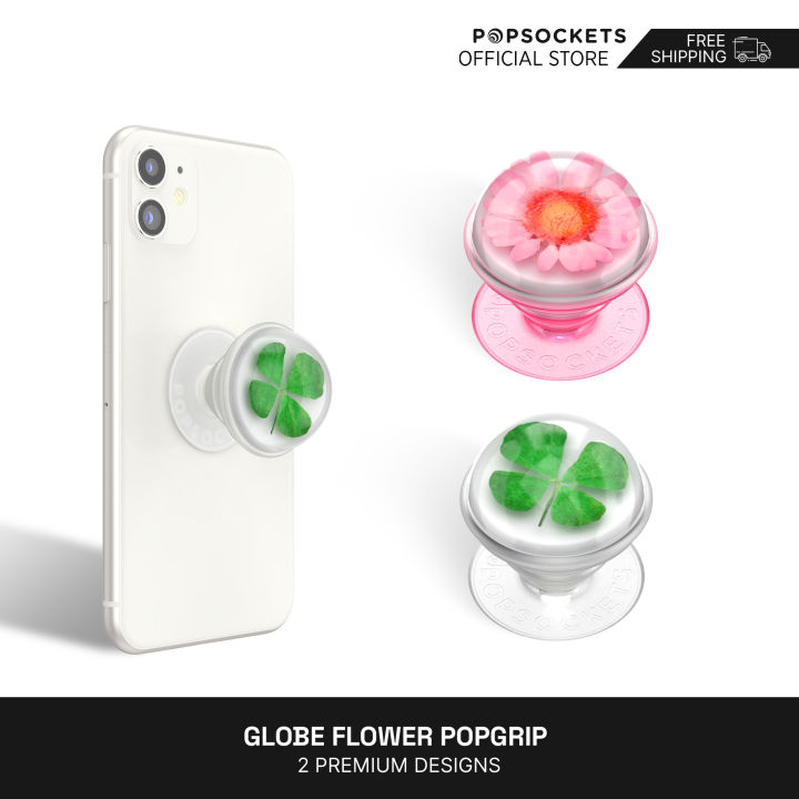 PopSockets Globe Flower PopGrip The Premium Phone Grip Best
