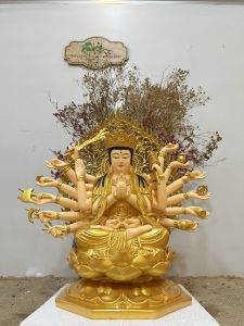 [HCM]Tượng phật chuần Đề bồ tát 35cm| Tượng Phật Hoa Tiên