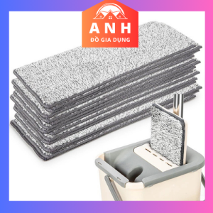 Bông lau nhà thay thế cho cây lau nhà tự vắt SIZE  - Miếng Lau Nhà Thay Thế Dành Cho Cây Lau Hình Chữ Nhật