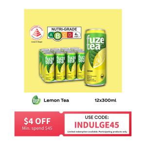 Fuze Tea Lemon Flavoured Tea (12 x 300ML)