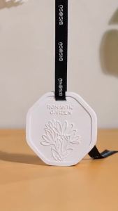 Hanging Gypsum Aroma Tablet Solid Air Freshener 120‑180 Days Long Lasting for Wardrobe Car Home Gift