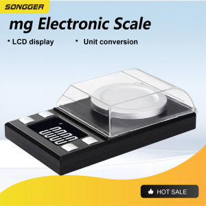 0.001g Digital Jewelry Scale Mini Pocket High Precision Milligram Carat Scale with Backlit LCD2026
