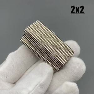 50~10000 cái nam châm nhỏ 2*2mm nam châmtròn phụ kiện từ tính mạnh tủ lạnh thủ công DIY bảng trắng văn phòng khoa học