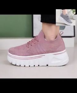 Women’s Korean-Style Sneakers 2027 | Lightweight Breathable Fashion Sports Shoes with Cushioned Non-Slip Sole | Comfortable Athletic Walking Running Gym Fitness Travel Outdoor Activities & Everyday Casual Footwear