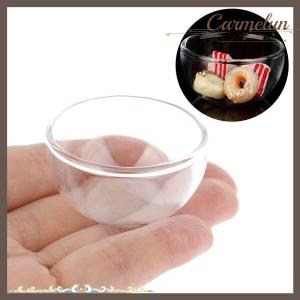 [Carmelun] 1/12 Dollhouse Miniature Accessories Soup Plate Simulation Dish Toy