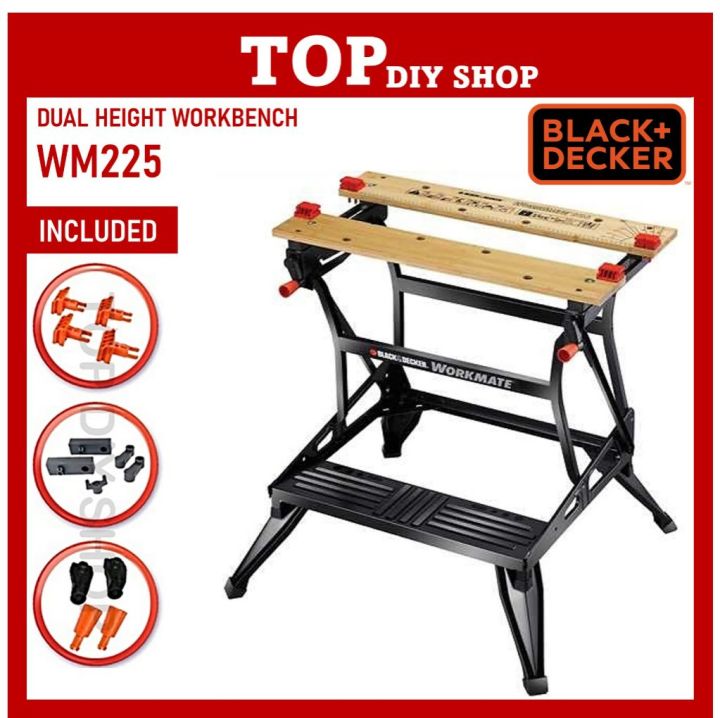 BLACK & DECKER WM225 Work Mate Work Bench Work Station Working Table ...