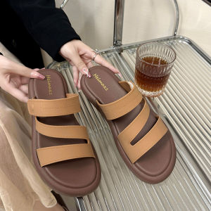 [Free Shipping] Summer WomenS Sandals Thick-Soled Comfortable Fashionable And Suitable For Outdoor Wear Versatile Beach Sandals For Women