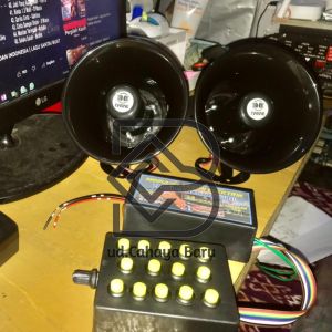KLAKSON TELOLET NADA KIW KIW CUKURUGUUK DAN BASURI ELEKTRIK TOA 12 V 24 V TELOLET BASURI ELECTRIK UNIVERSAL