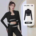 MP SPORTS เสื้อกีฬา เสื้อรัดรูปแขนยาวออกกำลังกาย แจ็คเก็ตแขนยาวมีซิปรูด เสื้อสปอร์ตแขนยาว ใส่ออกกำลังกาย ใส่สบาย นุ่มลื่น [กรุงเทพ พร้อมส่ง]. 