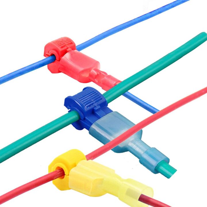 Peigu 100pcs Scotch Lock Wire Connectors Quick Splice Crimp Terminals Blue – buy at low prices in the online store