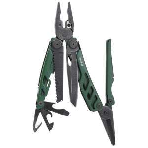 NexTool Flagship Pro F30 Green /Black Stonewashed Multi-Tool 16 Functions with Nylon Pouch 10-year warranty