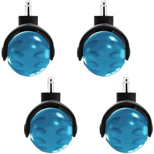 Chair Wheel Caster Replacement Heavy Duty Swivels Castor Furniture Wheel Roller Furniture Hardware Easy to Install