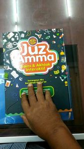 Juz amma Sains & Akhlak Interaktif Dikengkapi Terjemah Transliterasi Latin Kosakata 3 Bahasa Full Colour