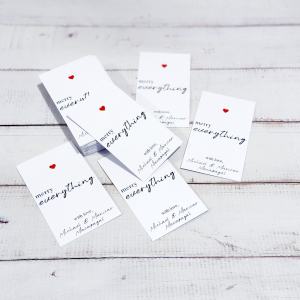 Personalized Christmas Minimalist Gift Tag