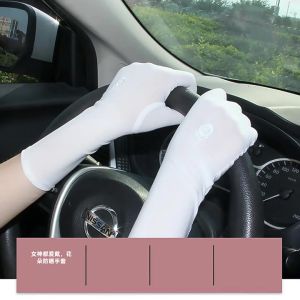 PL  Driving Gloves Elastic Mid-long Slip Resistant Anti UV
