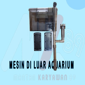 Filter Gantung Aquarium Nikita Star NS 06 Untuk Aquascape Atau Akuarium Sedang Aksesoris Pompa Waterpump Hanging Full Set Penjernih Air Penyedot Kotoran Tanpa Kuras Sirkulasi Produk Original Murah