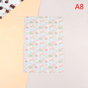 QUANSEN 1:12 Dollhouse Sticker Miniature Colorful Wallpaper Background DIY Accessories