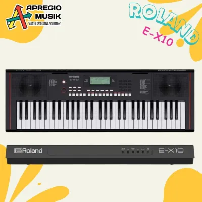 Roland E-X10 EX10 E X10 EX 10 Keyboard Elektrik Digital Piano 61 Keys bisa midi controller