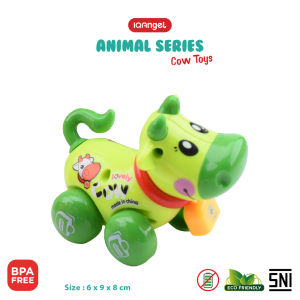 IQ Angel Cow Toys / Mainan Putar Bayi / Mainan Motorik Anak / Mainan Karakter Sapi
