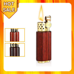 Hộp Quẹt Bật Lửa Zorro Z537G Ốp Gỗ Thiết Kế Mới Đẹp Độc Lạ - Dùng Xăng Bấc Đá Cao Cấp