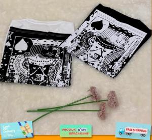 Godwin Collection - Kaos Qiky Kaos Wanita Premium Combed 30s Baju Atasan Wanita Bergambar