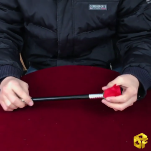 Rose Blooming Magics Trick Stick With Invisible Flower For Begginers Magician Performances Close Up Magics Trick Props