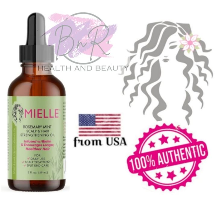 Mielle Organics Rosemary Mint Scalp And Hair Strengthening Oil Lazada Ph