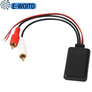 E-WOITD  Car Universal Wireless Bluetooth Module Music Adapter Audio Cable Stereo 2RCA Wireless