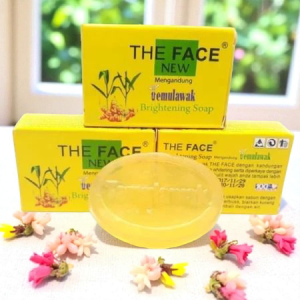 Sabun Batang The Face Temulawak – Mencerahkan Merawat Kulit Aman & BPOM Original