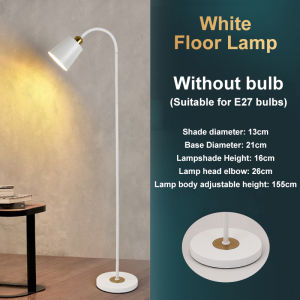 Nasa modern Nordic floor lamp bedroom living room simple IKEA floor lamp simple decoration Floor lamp easy to install can be adjusted Angle