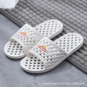 [Free Shipping] Japanese-style lightweight hotel bath slippers soft and breathable suitable for couples home use