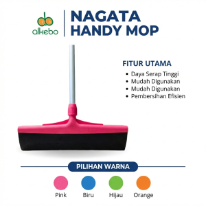 Nagata Wiper Lantai Pendorong Air Floor Squeegee 35 cm Original