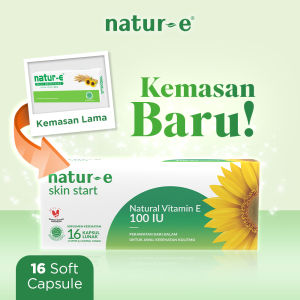NATUR-E Suplemen Makanan 100IU || 300IU || Suplemen Kecantikan || Advanced || White Brightening || Vitamin || Suplemen Kesehatan