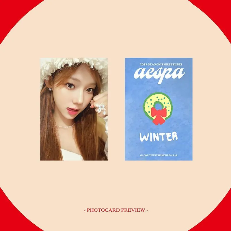 aespa 2023 SEASON'S GREETINGS シーグリ　カレンダー aespa 2023 SEASON'S GREETINGS シーグリ カレンダー aespa 2024