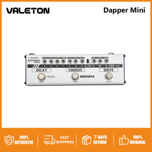 Valeton Dapper Mini Stage Session Gigging Gear Overdrive Distortion Chorus Delay Guitar Multi-Effects Pedal