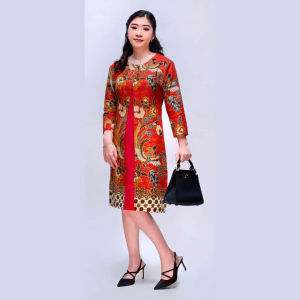 Baju Dress Tunik Batik Giani