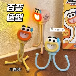 Little Octopus Night Light Toy Stand Decorative Piece Creative Desktop Lamp