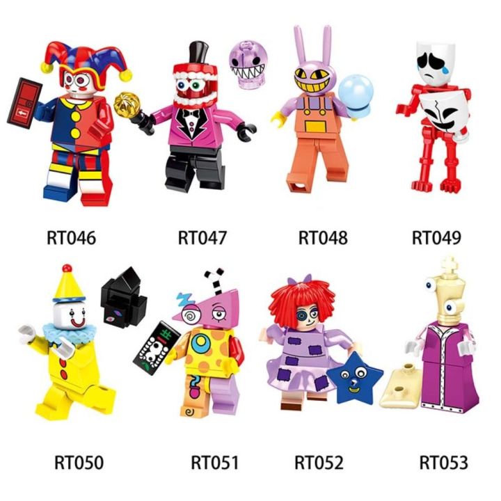 UTH-AND Anime Character The Amazing Digital Circus Toy Bricks Cartoon ...