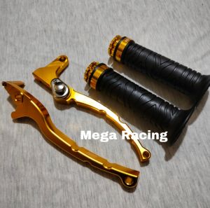 Promo Paket Handle Rem Kanan Kiri Variasi Aerox 155 LEXI FULL CNC + GRIP RING VARIASI