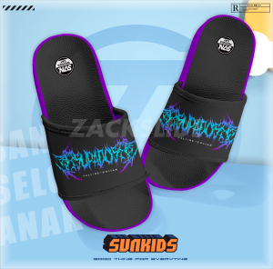 BRZ 566 Selop Sendal Anak-Anak Terbaru Full Warna Flip-Flop Anak Anak Size 26-35 Berbagai Varian Warna