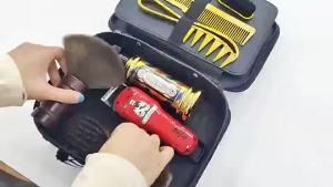 Spot#Professional hairdressing tool bag bag barber hairstylist special tool waterproof storage multi-functional large capacity zipper portable clipper h