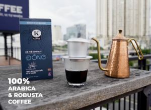 Cà Phê Rang Xay K Đông Thương Hiệu KCOFFEE Hộp 454g