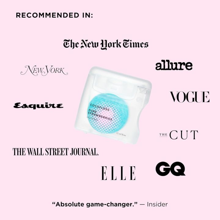 Cocofloss%20Woven%20Dental%20Floss,%20Dentist-Designed%20Oral%20Care,%20Strawberry%20Scent,%20Waxed,%20Expanding,%20Kid-Friendly%20String%20Floss%20with%20Coconut%20Oil,%203%20Spools%20(33%20yd%20Each)%20-%20Image%203