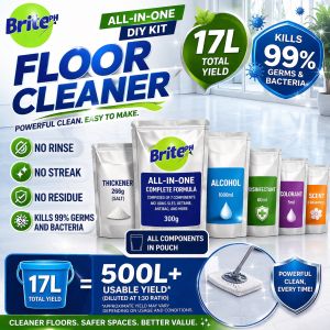 BritePH Floor Cleaner DIY Kit (Makes 17 Liters) | Multi-Purpose Floor Cleaner Concentrate Kit