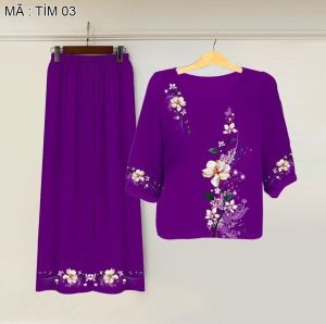 SET LỤA TRUNG NIÊN FORM CHUẨN DỄ THƯƠNG