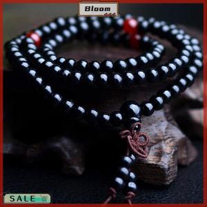 Follow Get New[Bloom Z] Sandalwood Tibetan Buddhism Mala Sandal Prayer Beads 108 Beads Bracelet Necklace
