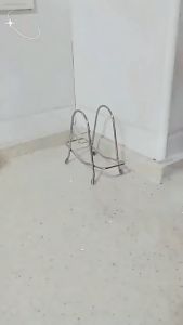 拱形不锈钢砧板架 / Rak Papan Pemotong Keluli / Stainless Steel Chopping Board Rack