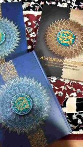 AL QURAN MUSHAF MUFIQ BLUE SAIZ F4 BEST SELLER