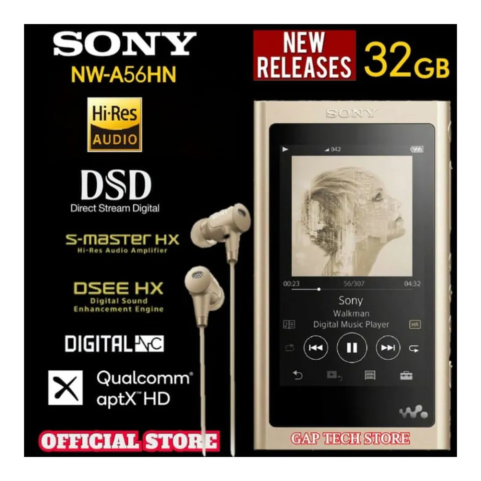 Sony NW A56HN / NW A 56HN / NW A 56 HN Walkman Digital Audio